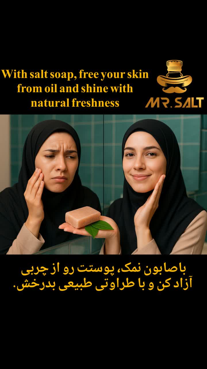 صابون سنگ نمک حمام