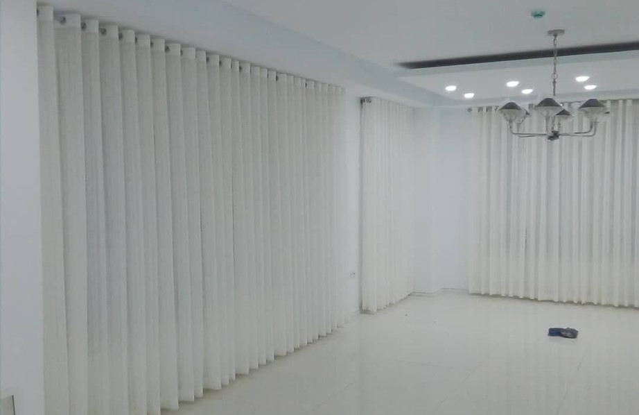 تصویر 1 از فروش پارچه پرده ای حریر ساده