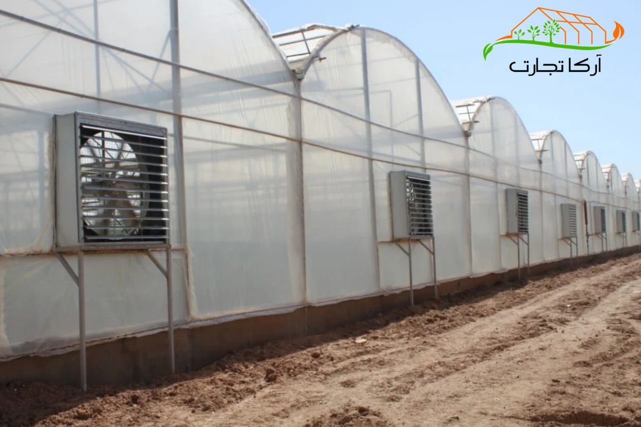 تصویر 1 از فروش نایلون گلخانه عرض 10 + ده درصد UV به قیمت کارخانه