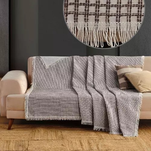 فروشگاه پتو شال مبل بافتنی گرم + پخش عمده