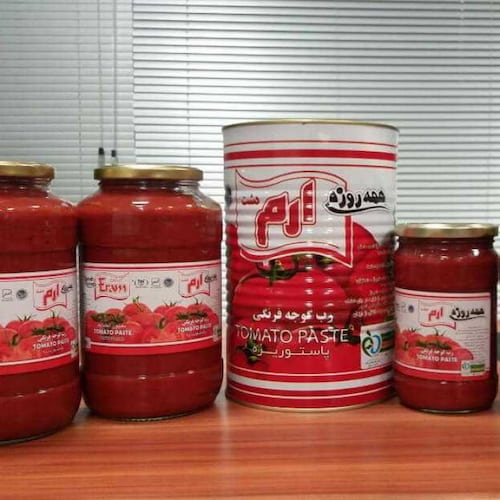 تصویر 4 از قیمت رب گوجه فرنگی دشت ارم + خرید باور نکردنی