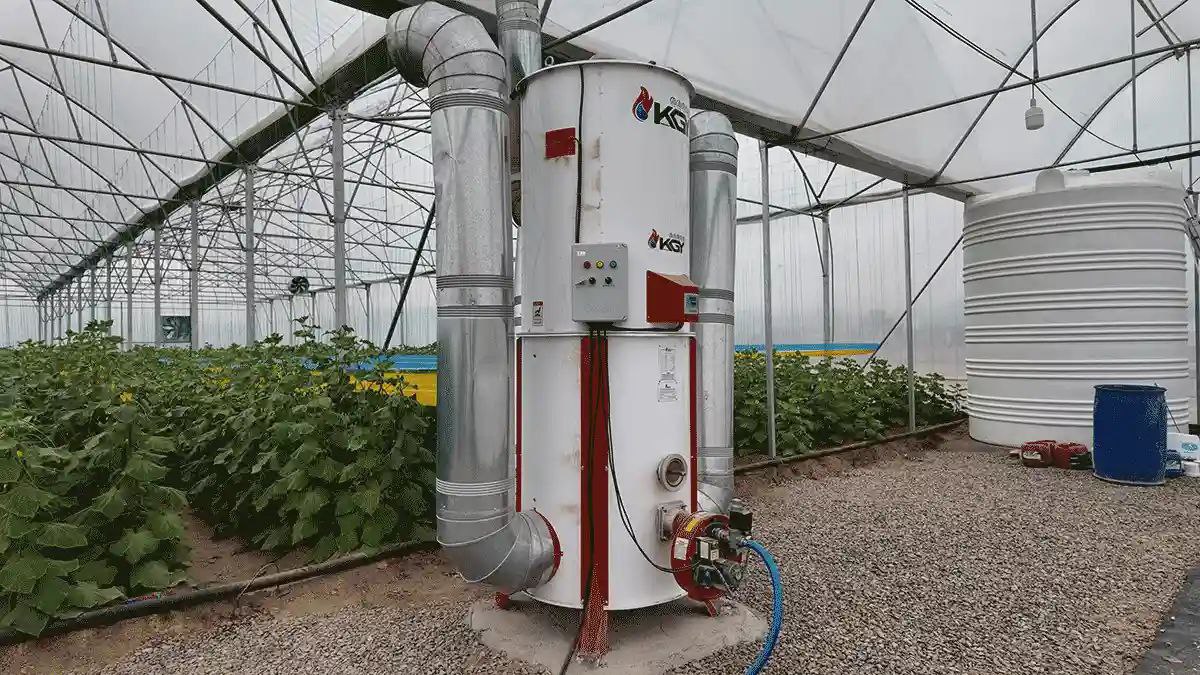 تصویر 1 از فروش عمده بخاری گلخانه‌ ای ایستاده خرید مستقیم از کارخانه