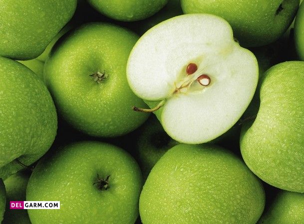 سیب سبز دزفول خوش طعم مناسب دسر ها
