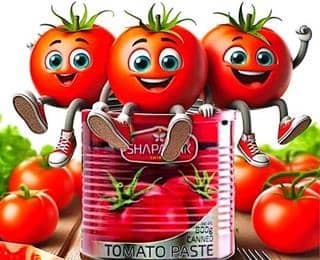 تصویر 4 از فروش رب گوجه خالص صادراتی یک کیلویی