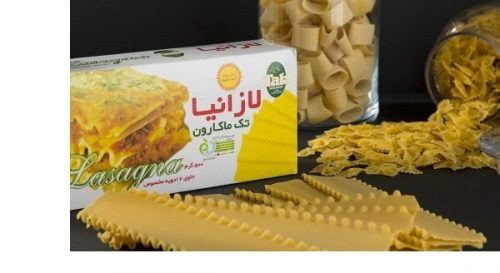 تصویر 5 از فروش لازانیا شیار دار تک ماکارون + قیمت خرید به صرفه