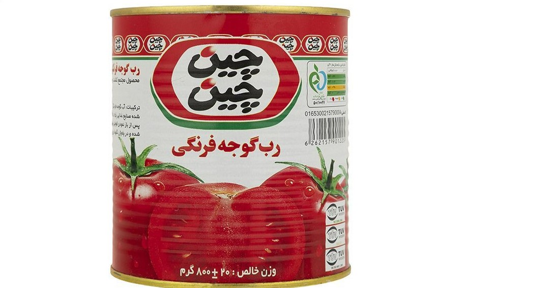 تصویر 4 از رب گوجه فرنگی چین چین با پخت طولانی و طعم ناب