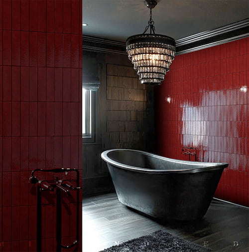 تصویر 1 از قیمت خرید سرامیک کف قرمز + فروش ویژه