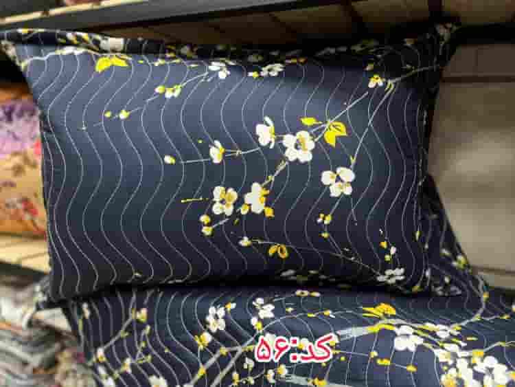 تصویر 2 از روبالشتی تترون گلدوزی شده + فروش عمده