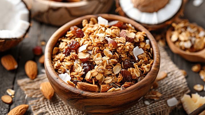 تصویر 1 از قیمت خرید گرانولا هفت مغز + فروش ویژه