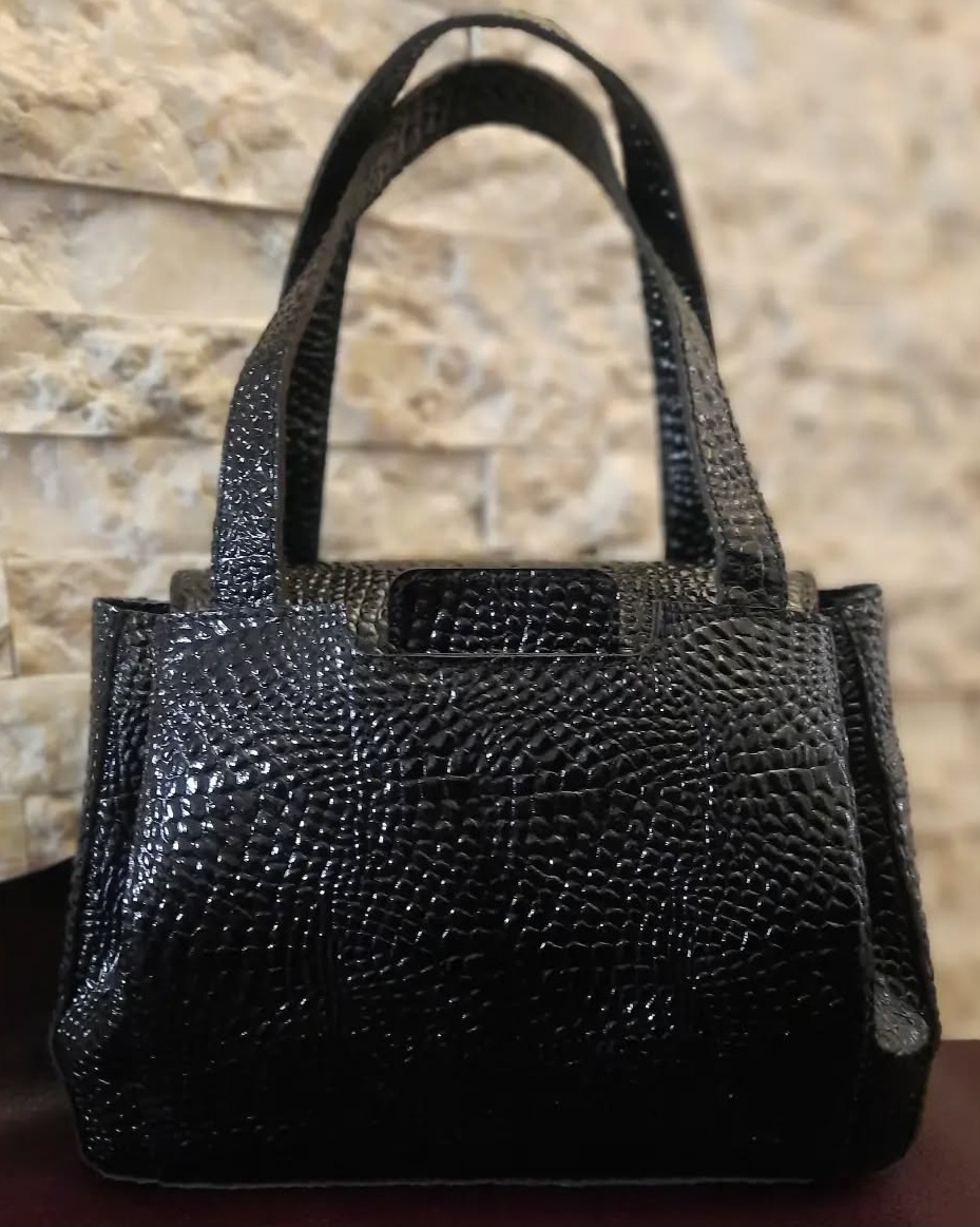 تصویر 2 از کیف زنانه چرم دستدوز مجلسی