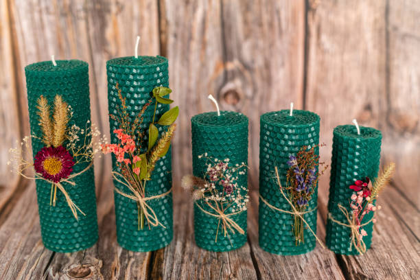 تصویر 1 از قیمت خرید شمع موم عسل رنگی عمده به صرفه و ارزان