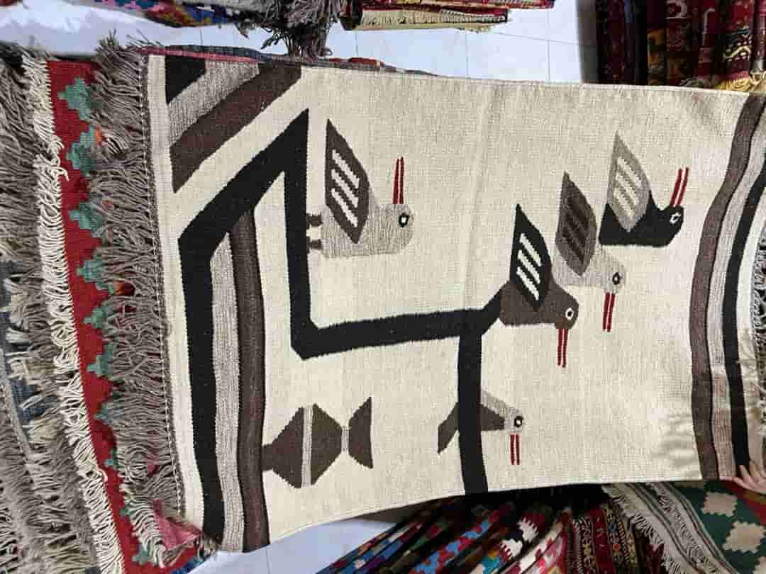 تصویر 3 از قیمت گلیم دستباف دو رو تبریزی با کیفیت ارزان + خرید عمده
