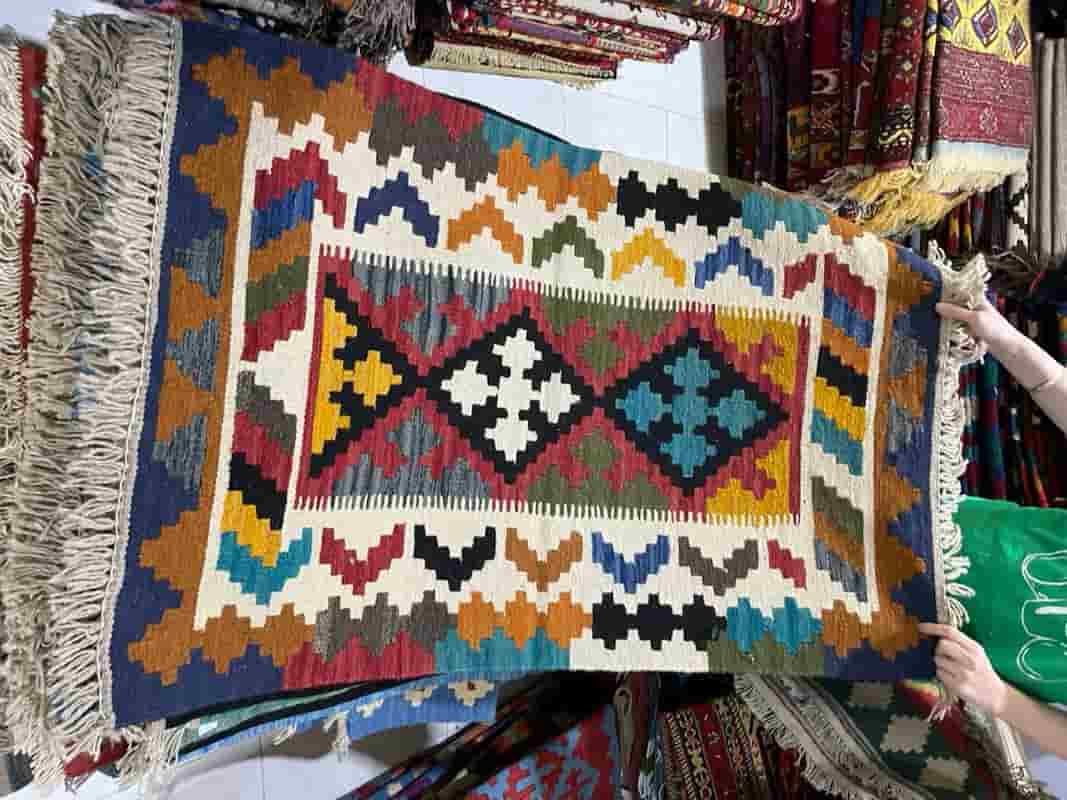تصویر 2 از فروش گلیم دستباف دو رو کردی + قیمت خرید به صرفه