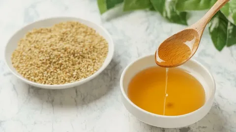 روغن کنجد سرخ کردنی با طعم اصیل کنجد ایرانی