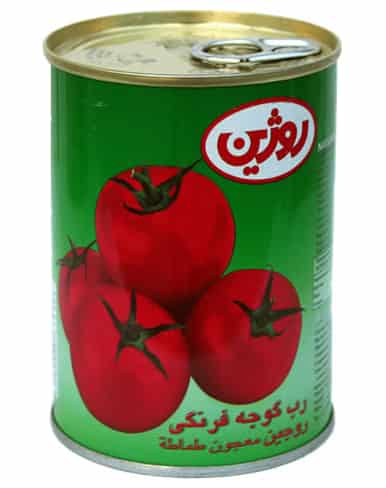 تصویر 2 از رب گوجه فرنگی روژین انتخابی پرمایه برای غذای اصیل