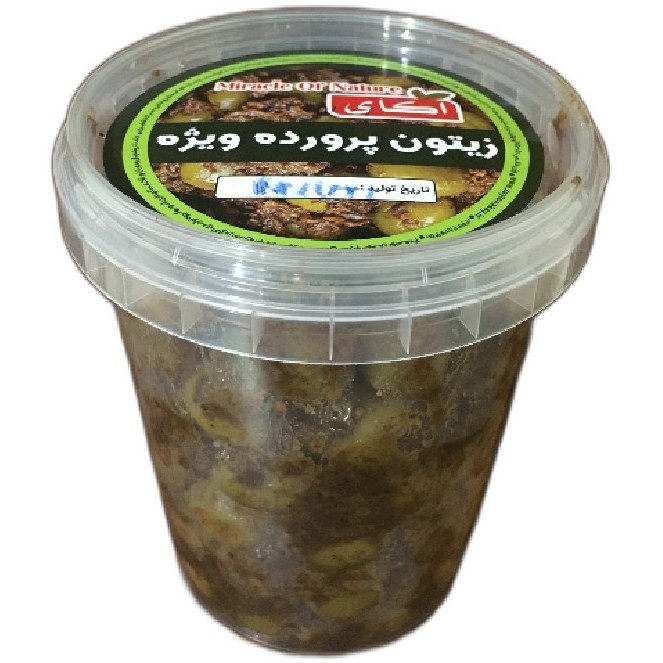 تصویر 3 از قیمت عمده زیتون پرورده 500 گرمی + فروش ویژه