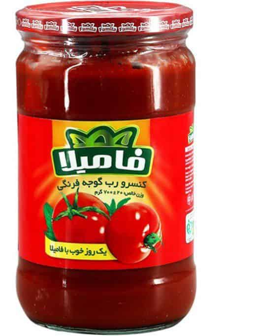 تصویر 3 از رب گوجه فرنگی فامیلا همراهی خوش‌رنگ سفره‌های خانوادگی