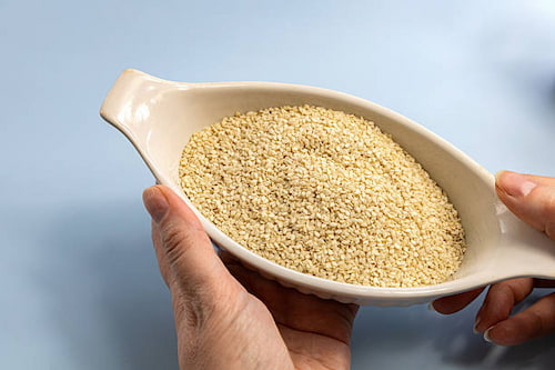تصویر 3 از خرید کنجد سفید + قیمت فروش استثنایی