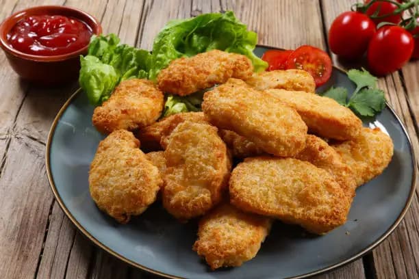 تصویر 1 از قیمت خرید ناگت مرغ آماده و فروش ویژه