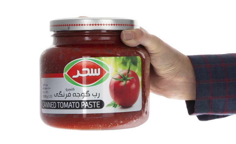 رب گوجه سحر مناسب صادرات عمده به صرفه و ارزان