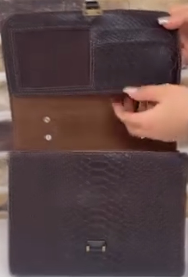 تصویر 2 از کیف دستی چرم دست دوز + خرید