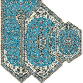 تصویر 4 از خرید و قیمت رو میزی فیروزه ای + فروش عمده