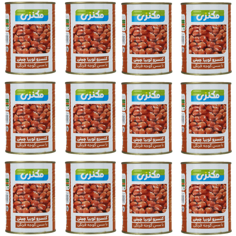 تصویر 4 از خرید عمده کنسرو لوبیا چیتی مکنزی