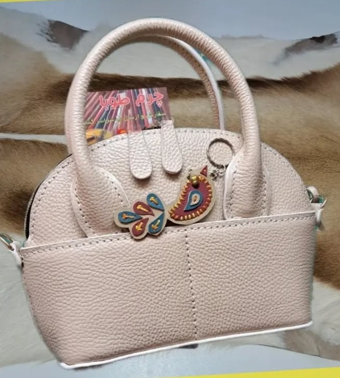 کیف دستی کوچک چرم دست دوز + خرید