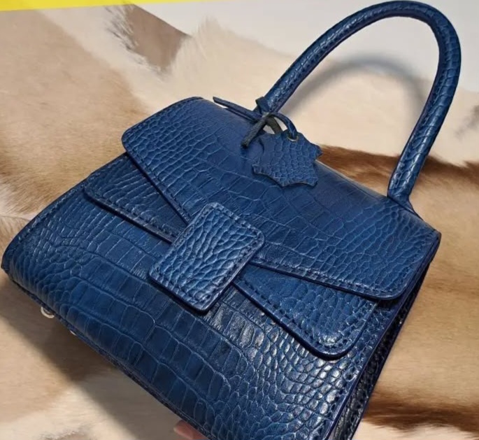 تصویر 2 از کیف دستی کوچک چرم دست دوز + خرید