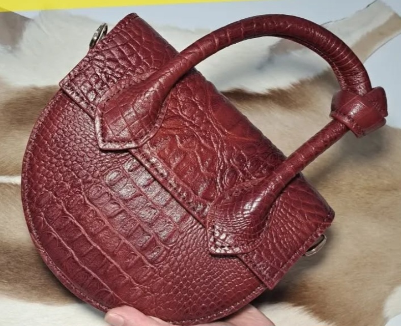 تصویر 1 از کیف دستی کوچک چرم دست دوز + خرید