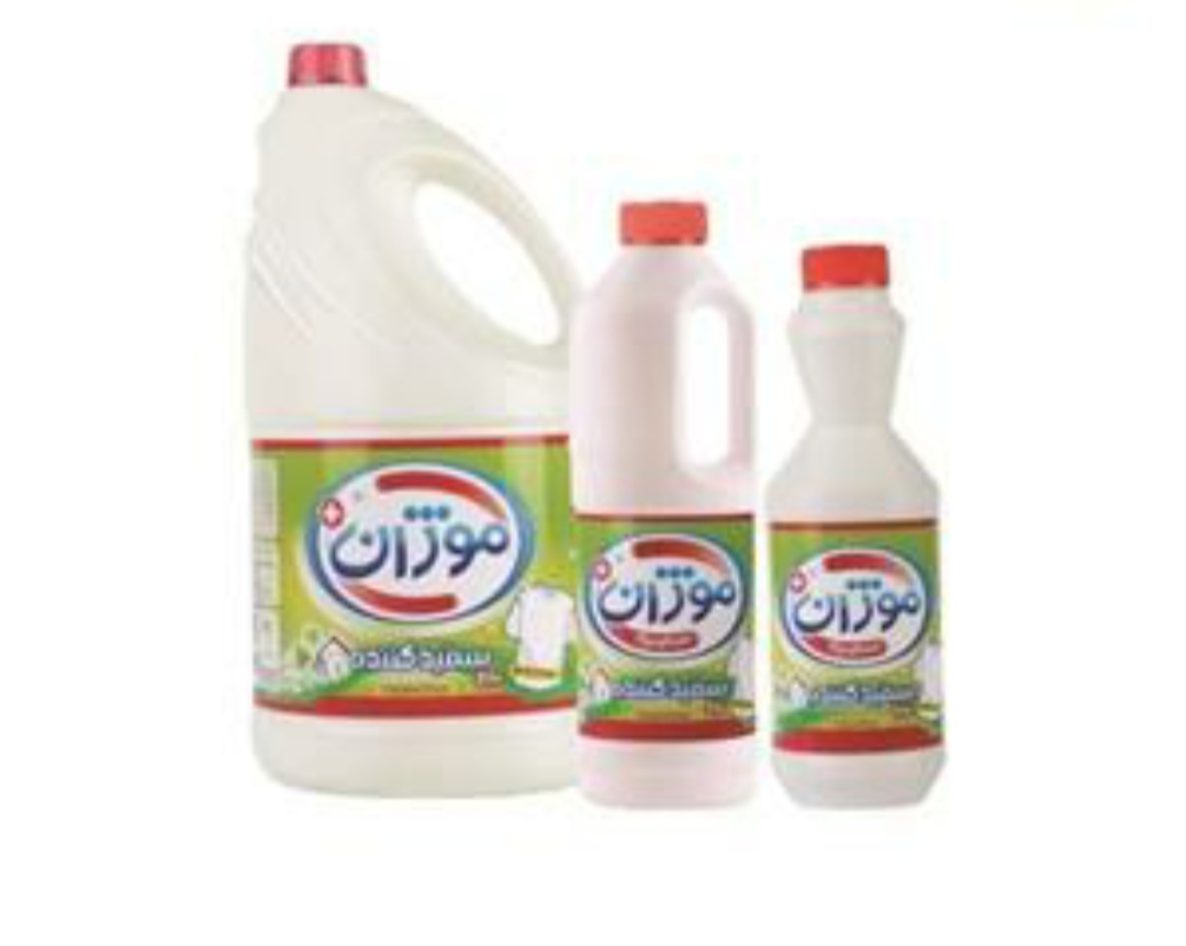 تصویر 1 از فروش مایع سفید کننده 750 گرمی موژان + قیمت کارخانه