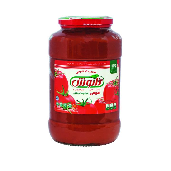 تصویر 1 از قیمت رب گوجه فرنگی گلنوش عمده