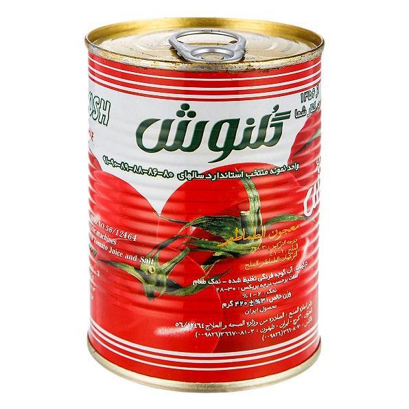 تصویر 3 از قیمت رب گوجه فرنگی گلنوش عمده