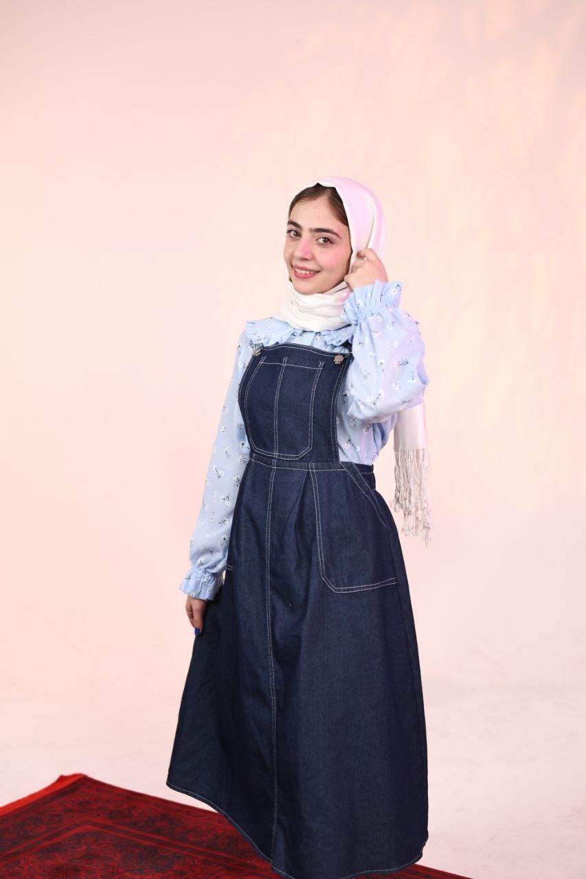 تصویر 2 از خرید و قیمت سارافون دخترانه جین
