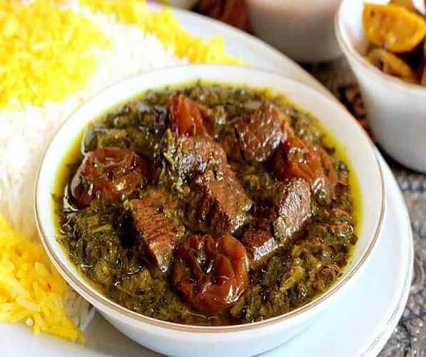 تصویر 1 از قیمت خرید کنسرو خورشت آلو اسفناج + فروش ویژه
