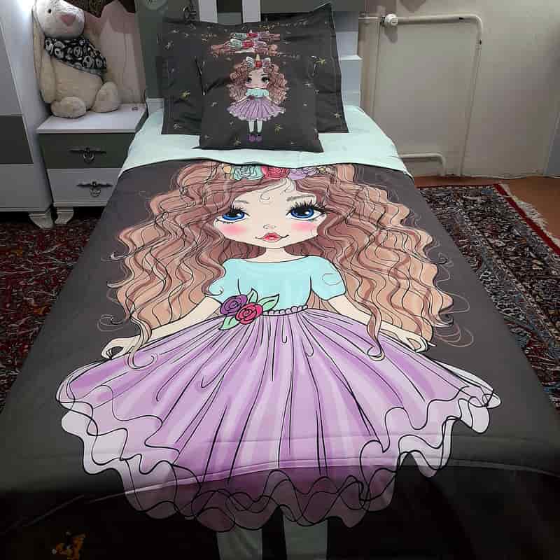 تصویر 3 از خرید و قیمت رو تختی سه بعدی دخترانه  + فروش عمده