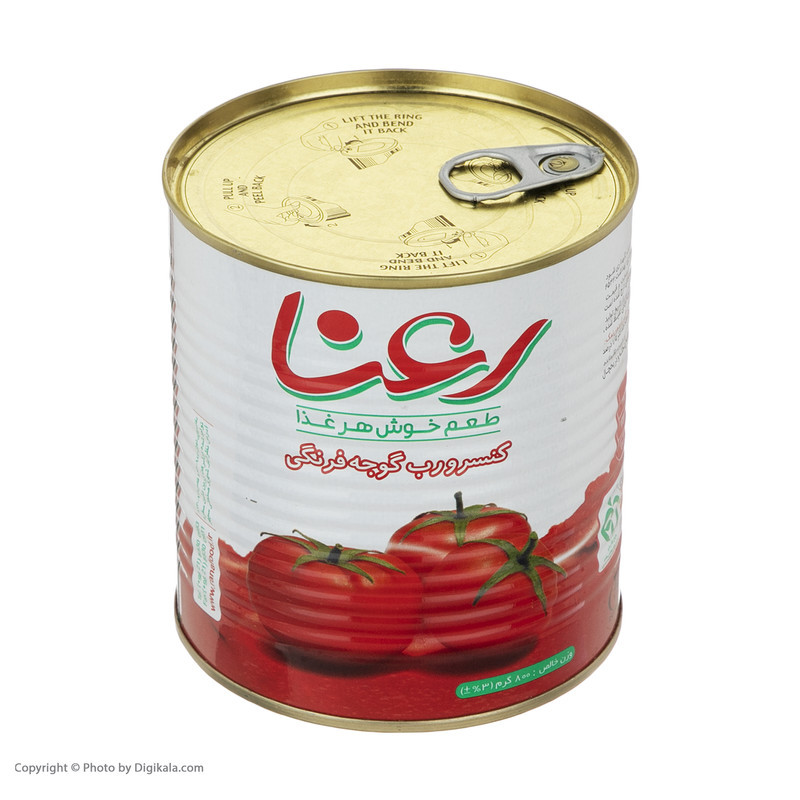 تصویر 5 از قیمت عمده رب گوجه فرنگی رعنا