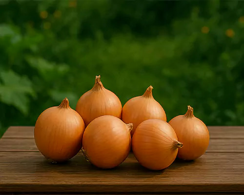 تصویر 1 از قیمت پیاز عسلی با کیفیت ارزان + خرید عمده