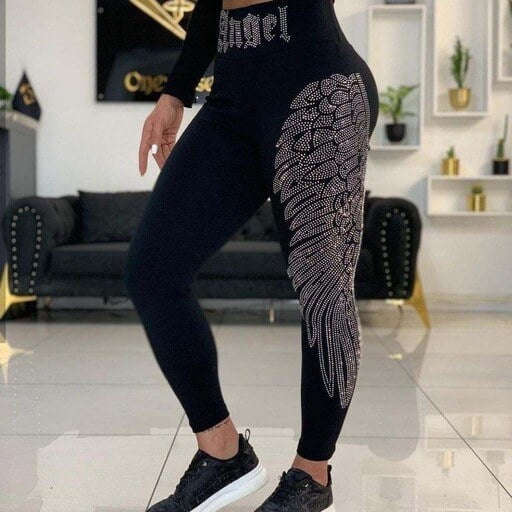 تصویر 3 از قیمت شلوار لگ زنانه راسته با کیفیت ارزان + خرید عمده