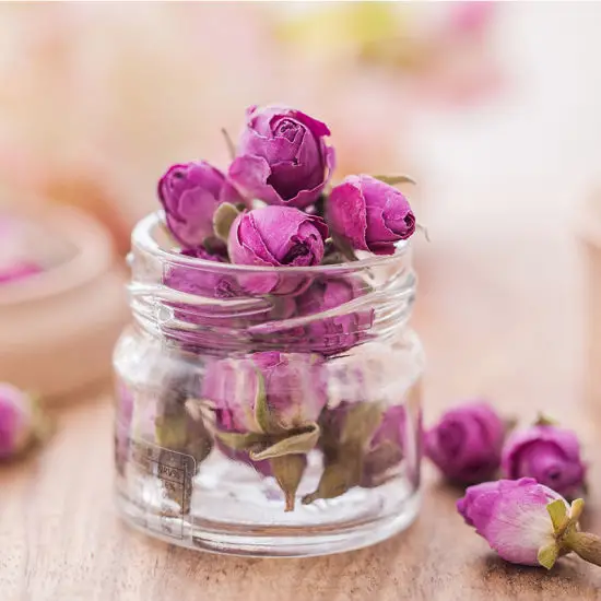 تصویر 3 از قیمت غنچه گل محمدی خشک با کیفیت ارزان + خرید عمده