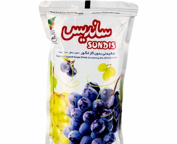 تصویر 4 از خرید آب انگور ساندیس + قیمت فروش استثنایی