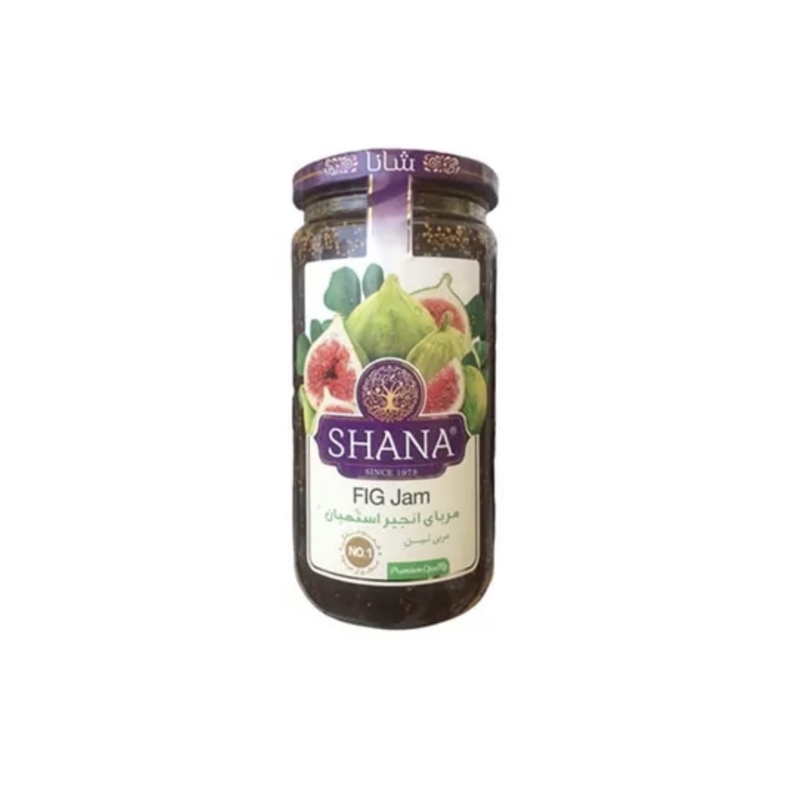 قیمت خرید مربا انجیر شانا ۸۴۰ گرمی + فروش ویزه