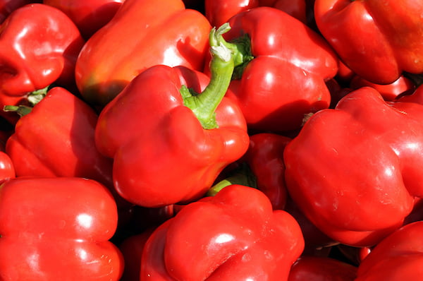 تصویر 1 از فلفل دلمه قرمز تازه و جذاب با بسته‌ بندی استاندارد