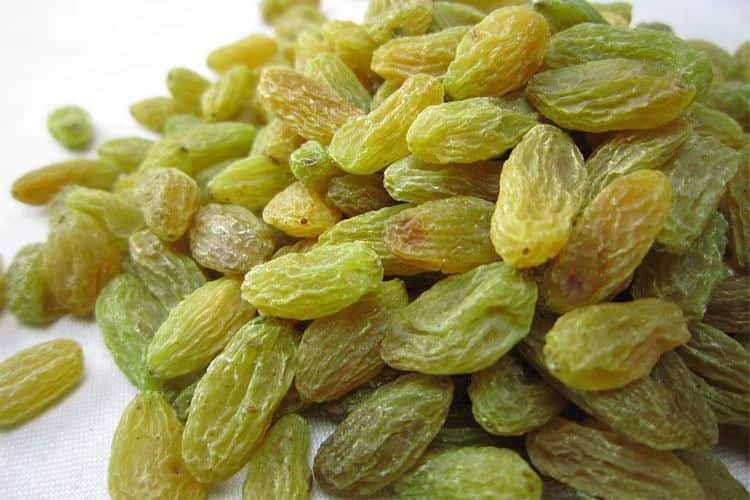 تصویر 1 از کشمش سبز خشک آفتابی مرغوب