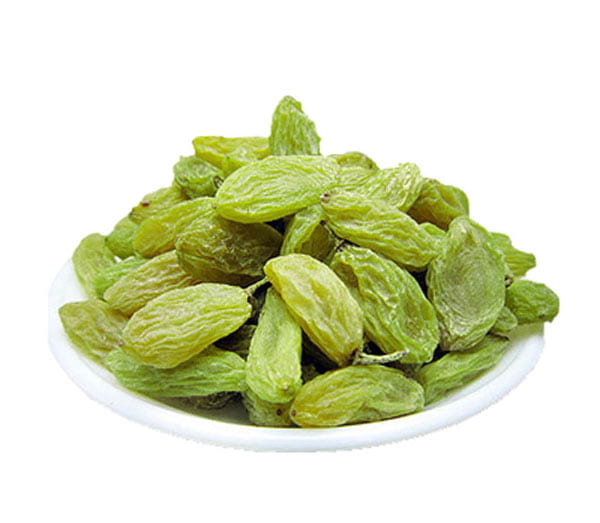 تصویر 1 از کشمش سبز تیزابی خشک شده در سایه