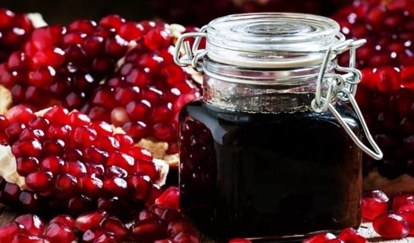 تصویر 1 از رب انار جنگلی ترش شمالی خانگی بسته بندی شیشه ای