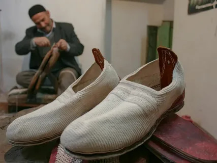 گیوه مردانه قدیمی کلاسیک سنتی