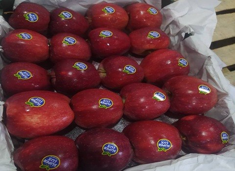 سیب قرمز لوکس سمیرم سبدی درشت