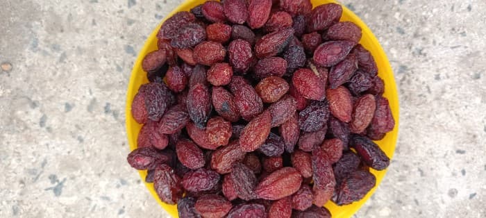 تصویر 3 از زغال اخته خشک درشت گوشتی + ممتاز