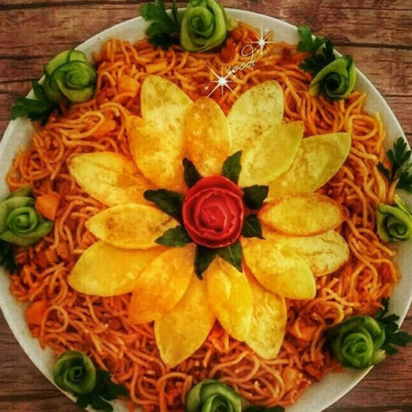 تصویر 1 از خرید عمده ماکارونی گوجه ایی ژیک + مستقیم از کارخانه